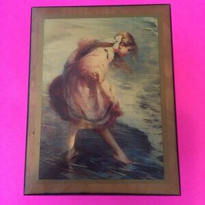 Vintage Ercolano Music Box Heart Of A Child Oh What A Beautiful Morning Rare